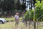 James Downes at Shannon Vineyards in the Elgin Valley South Africa.