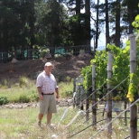 James Downes at Shannon Vineyards in the Elgin Valley South Africa.