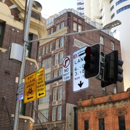 Street in Sydney.